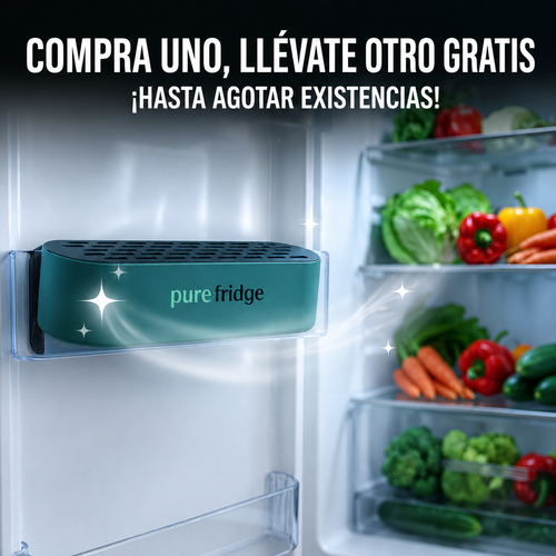 Pure Fridge | Elimina el mal olor de tu refrigerador